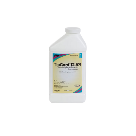 TiaGard 12.5% (Tiamulin Hydrogen Fumarate) Liquid Concentrate