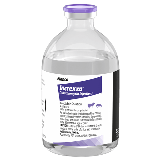 Increxxa 100 (Tulathromycin) Injectable Solution