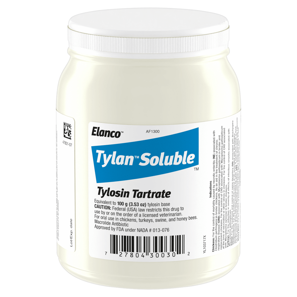 Tylan Soluble (Tylosin Tartrate) Powder