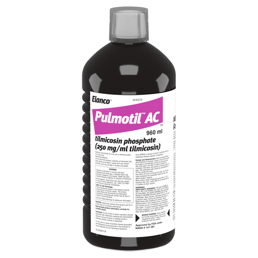 Pulmotil AC (Tilmicosin) Liquid Concentrate