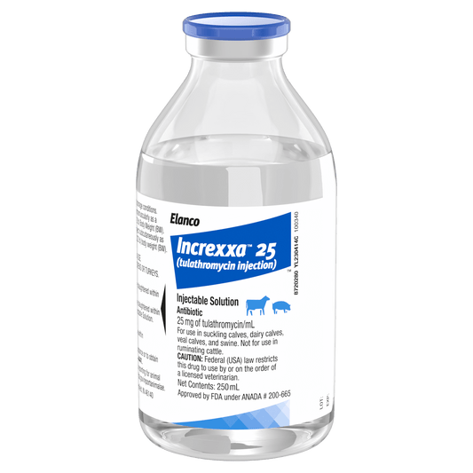 Increxxa 25 (Tulathromycin) Injectable Solution