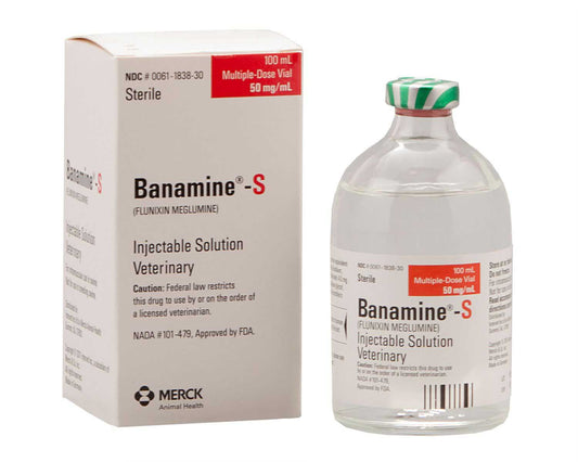 Banamine-S (Flunixin Meglumine) Injectable Solution