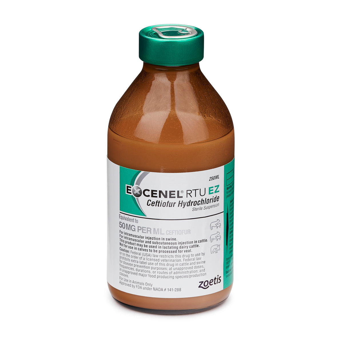 Excenel RTU EZ (Ceftiofur Hydrochloride) Sterile Suspension