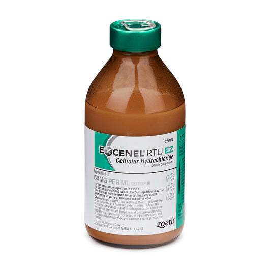Excenel RTU EZ (Ceftiofur Hydrochloride) Sterile Suspension