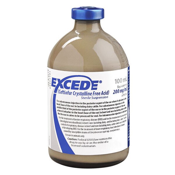 Excede (Ceftiofur) Sterile Suspension for Cattle