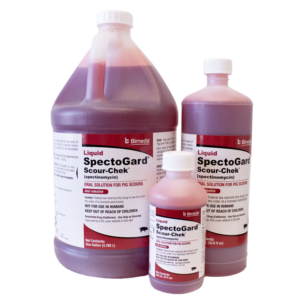 SpectoGard Scour-Chek (Spectinomycin) Oral Solution