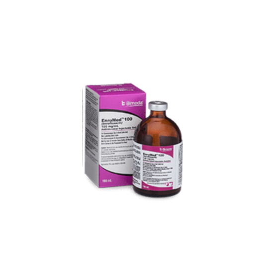 EnroMed 100 (Enrofloxacin) Injectable Solution