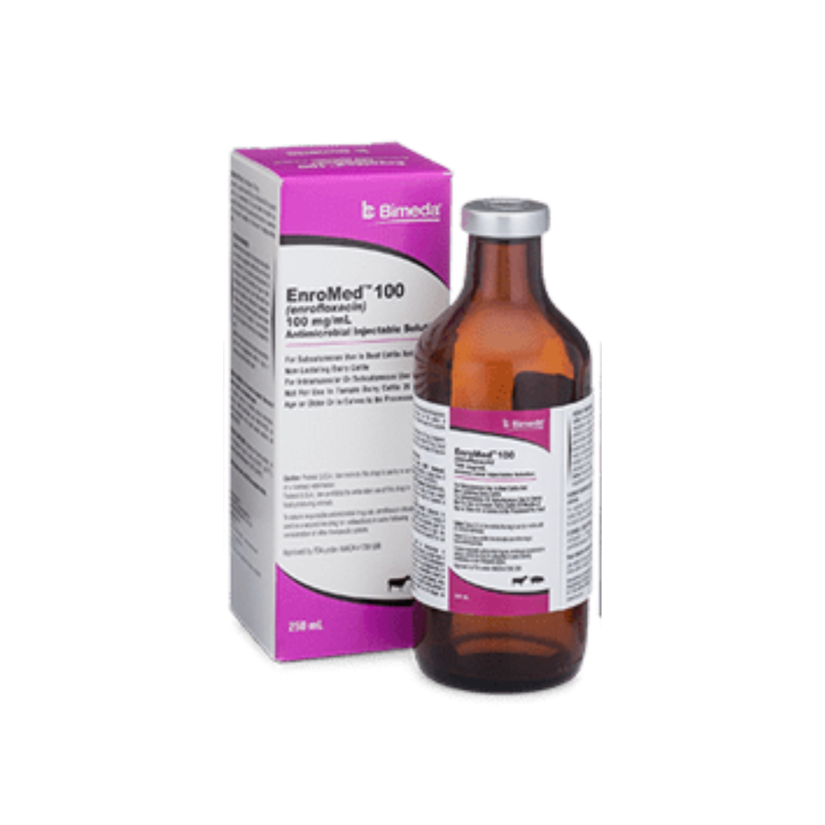 EnroMed 100 (Enrofloxacin) Injectable Solution