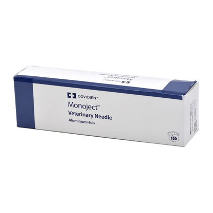 Monoject Disposable Needles – Aluminum Hub – 100 ct