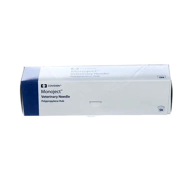 Monoject Disposable Needles – Poly Hub – 100 ct