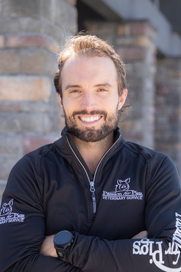Passion for Pigs veterinarian and swine specialist Matt Patterson