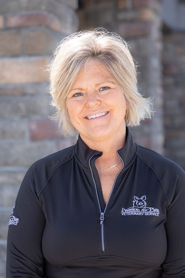 Tanya Long, customer support staff at Passion for Pigs