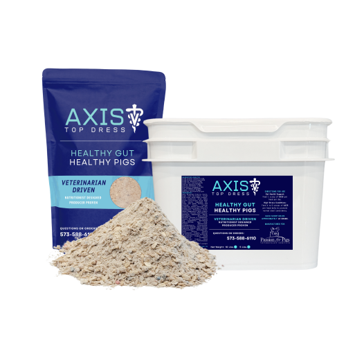axis top dress for healthy gut and healthy pigs